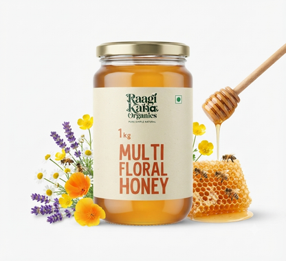 Raagi Kana Organics Multi Floral Honey 2Kg