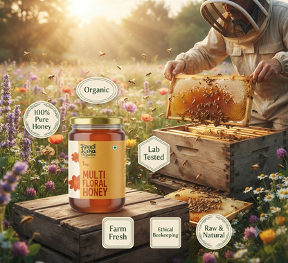 Raagi Kana Organics Multi Floral Honey 2Kg