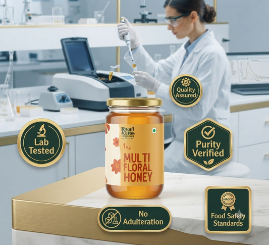 Raagi Kana Organics Multi Floral Honey 1Kg